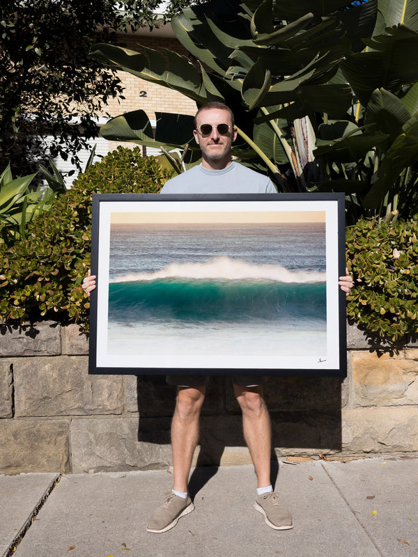 Morning Perfection – Ocean Wave Wall Art Print