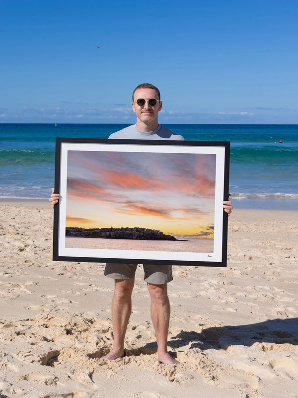 Painted Dawn - Bondi Wall Art Print
