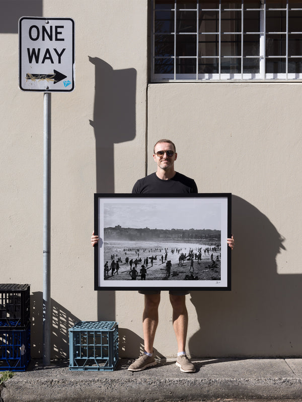 Bondi Beach 07 (B&W) - Wall Art Print