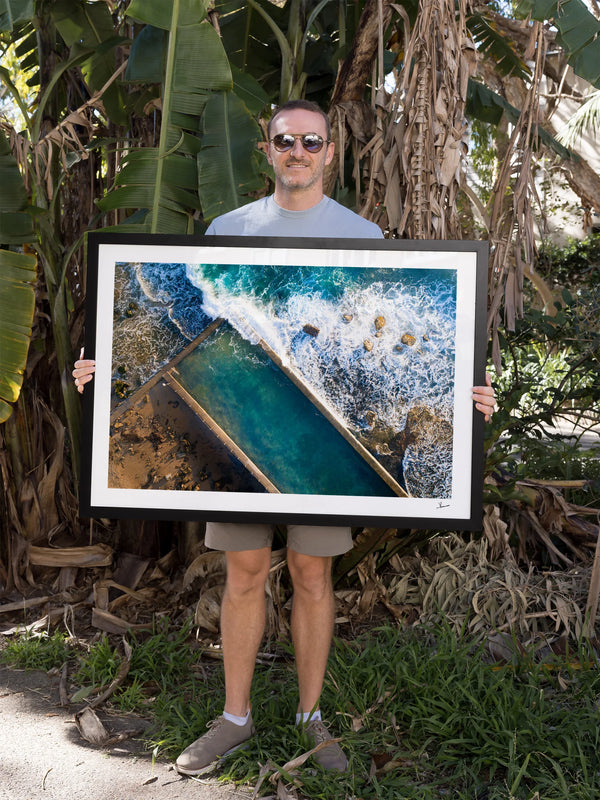 Newport Rockpool 01 - Wall Art Print