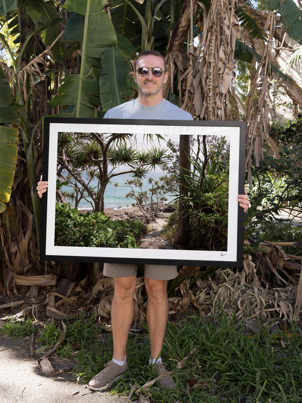 Down Pandanus Lane – Noosa National Park Wall Art Print