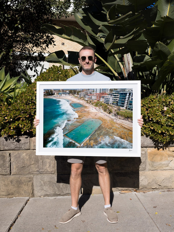 Cronulla pool 03 - Wall Art Print