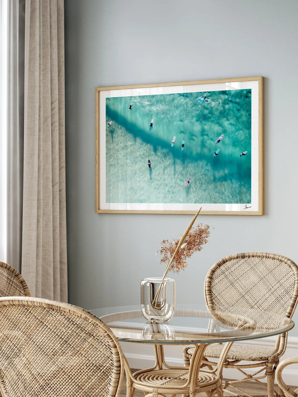 Freshie's Ripples - Freshwater Beach Wall Art Print