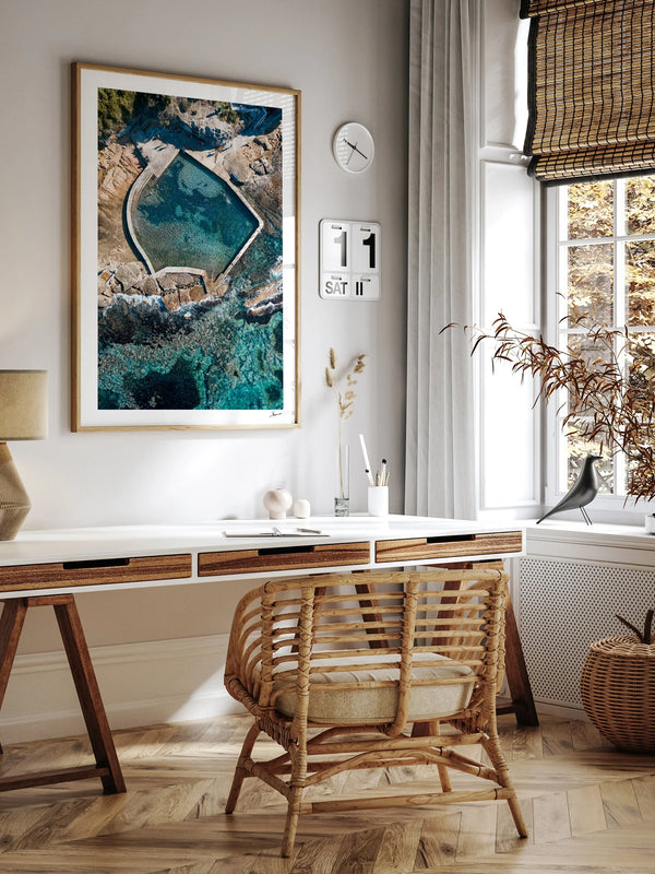 Malabar Rock Pool 01 - Wall Art Print