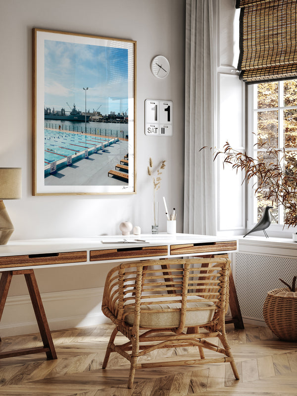 ABC pool 03 - Wall Art Print