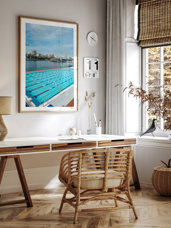 ABC pool 02 - Wall Art Print