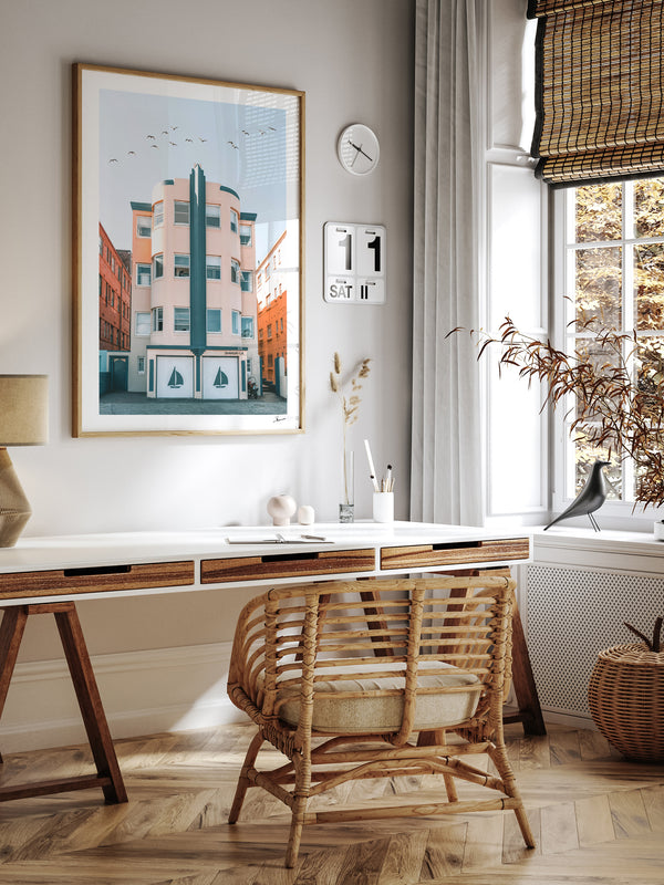 Bondi Art Deco 01 - Wall Art Print