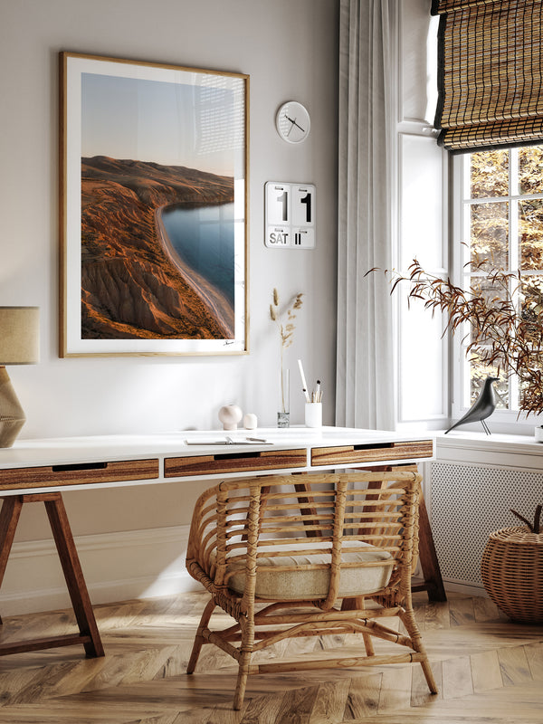 Sellick Beach 05 – Sunset – South Australia Wall Art Print