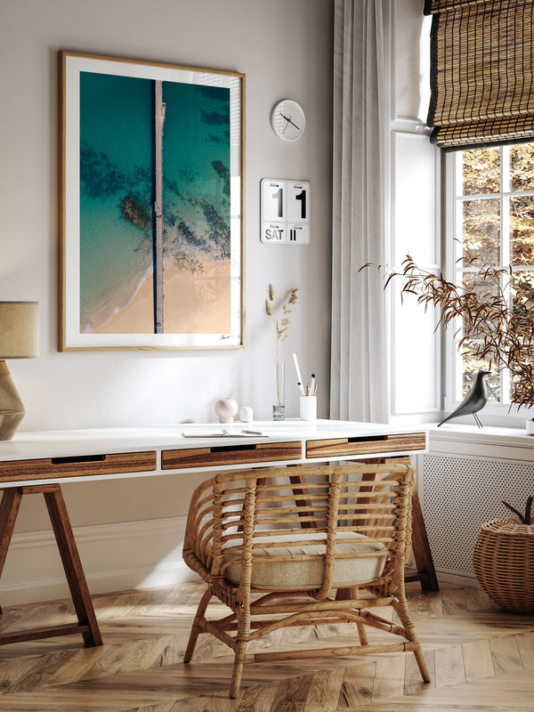 Port Noarlunga Jetty – South Australia Wall Art Print