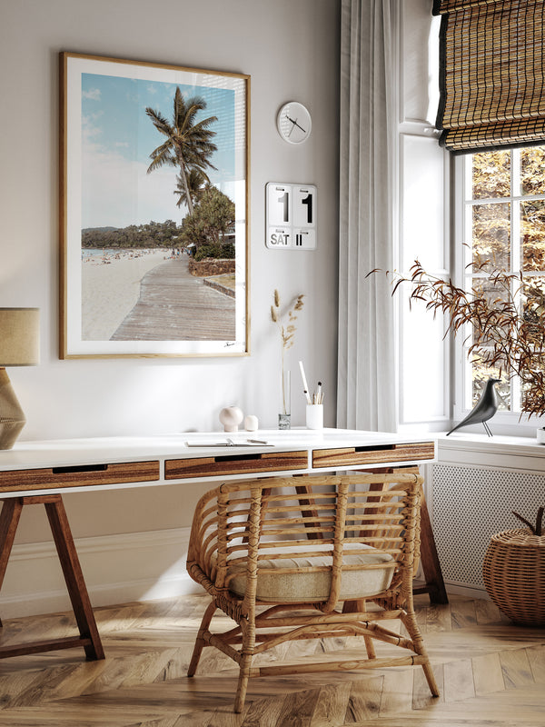 Noosa Main Beach 03 - Sunshine Coast Wall Art Print