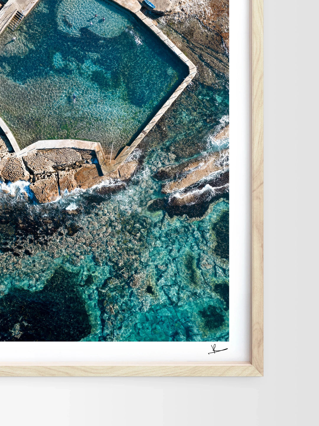Malabar Rock Pool 01 - Wall Art Print