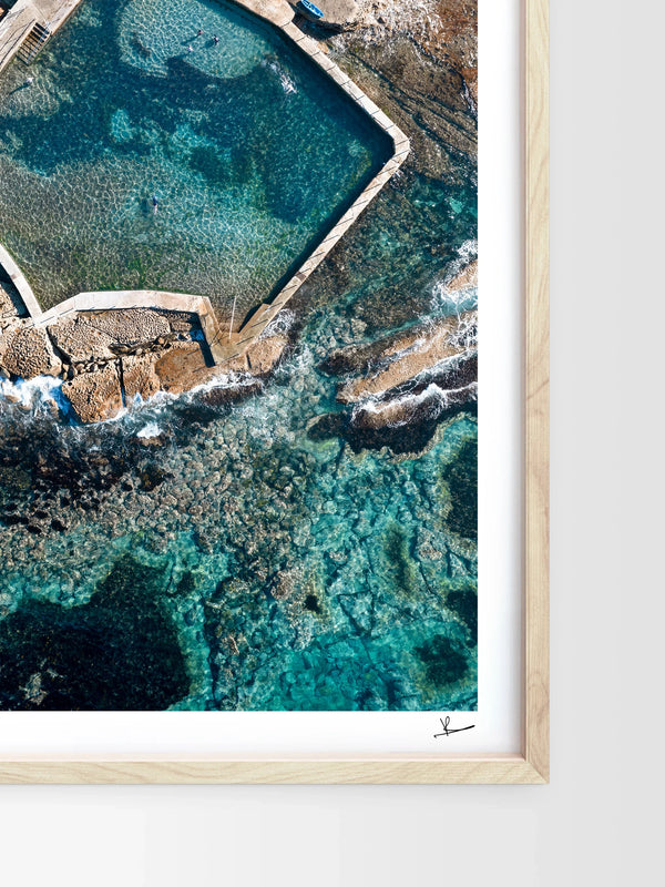 Malabar Rock Pool 01 - Wall Art Print