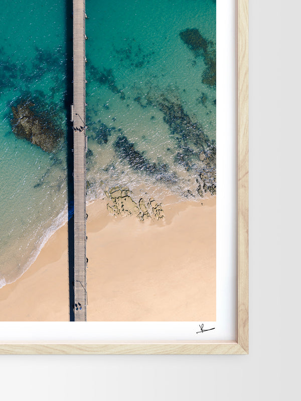 Port Noarlunga Jetty – South Australia Wall Art Print