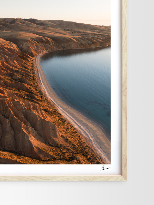Sellick Beach 05 – Sunset – South Australia Wall Art Print