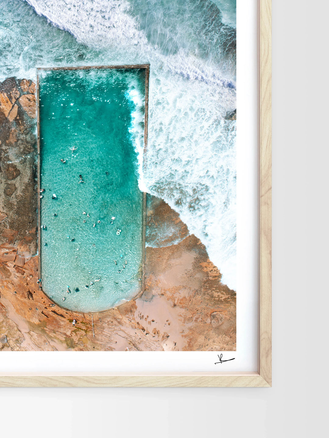 Cronulla pool 01 (northern bath) - Wall Art Print