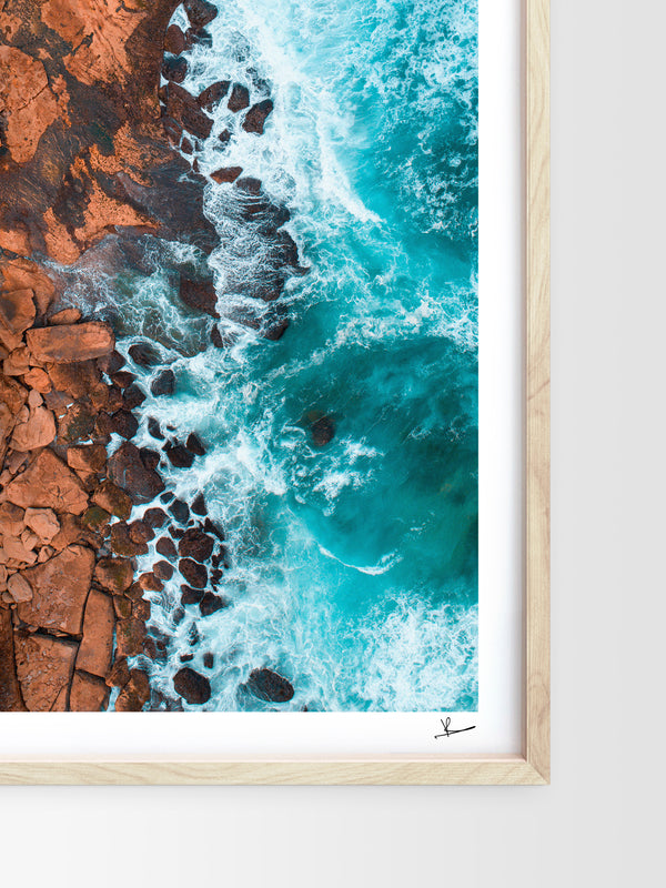 Salty Rock 01 - Wall Art Print