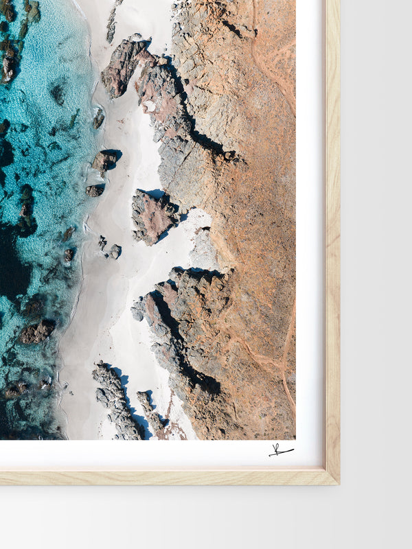 Coastal Texture 03 – South Australia Wall Art Print