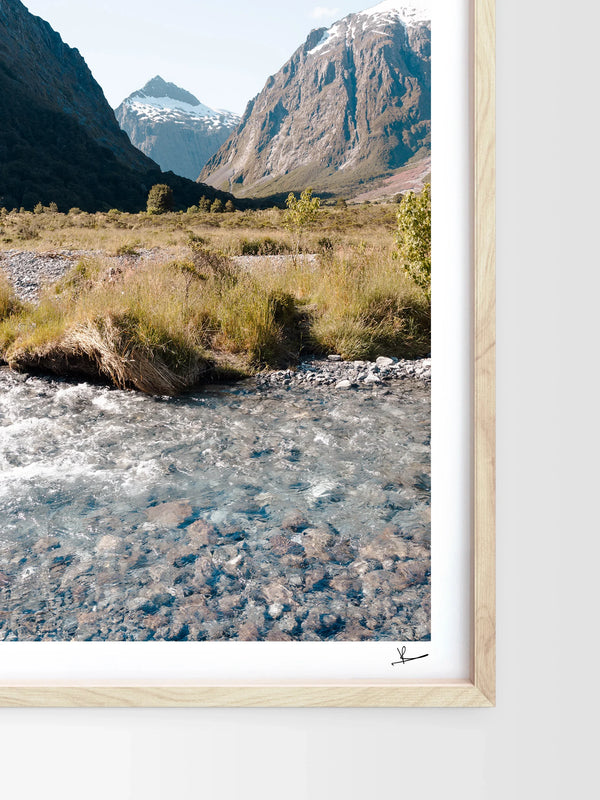 Fiordland Valley 01 – New Zealand Wall Art Print
