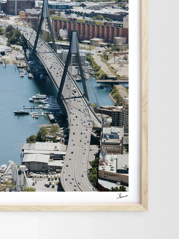 Anzac Bridge 01 - Wall Art Print
