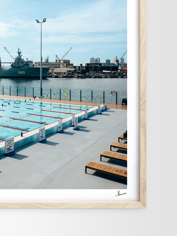 ABC pool 03 - Wall Art Print