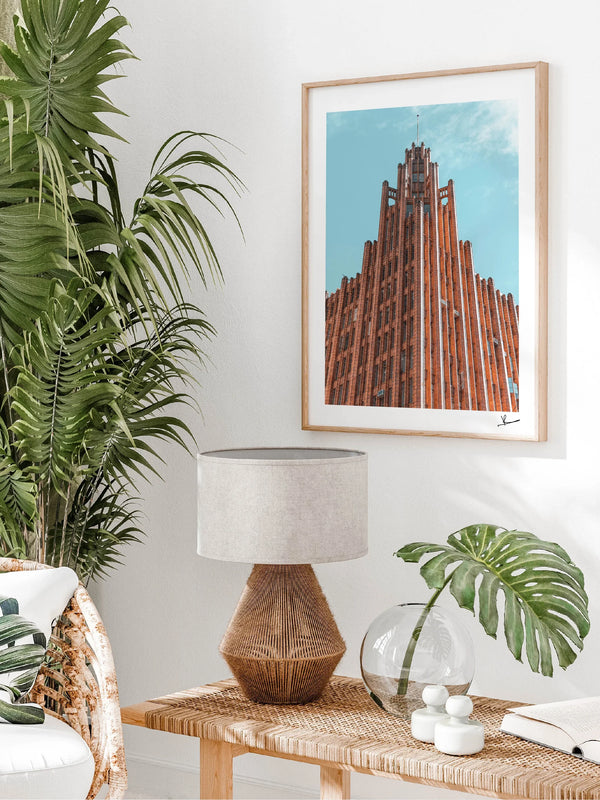 Manchester Unity Building Melbourne Wall Art Print