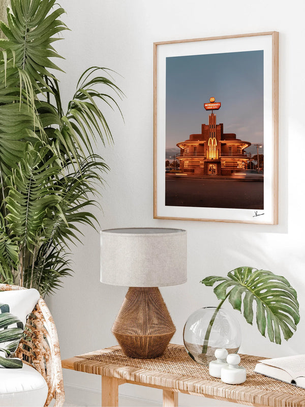 Art Deco Maccas 01 - Wall Art Print