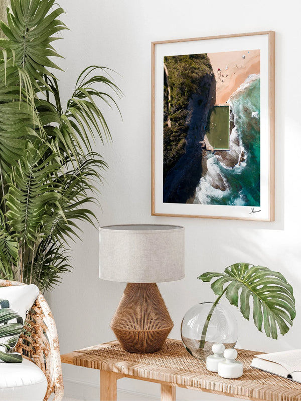 Bilgola Rockpool 01 - Wall Art Print