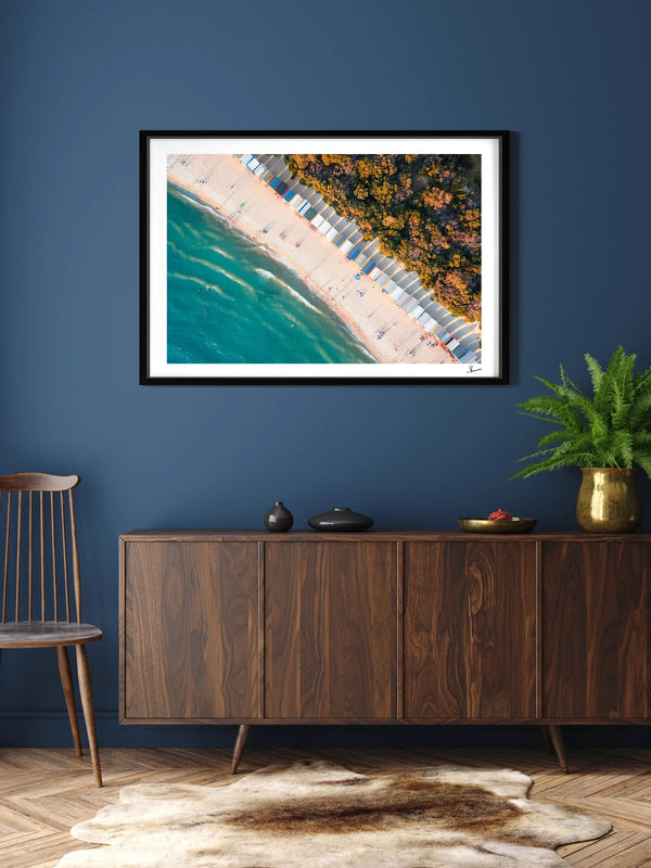 Brighton Bathing Boxes 03 - Wall Art Print