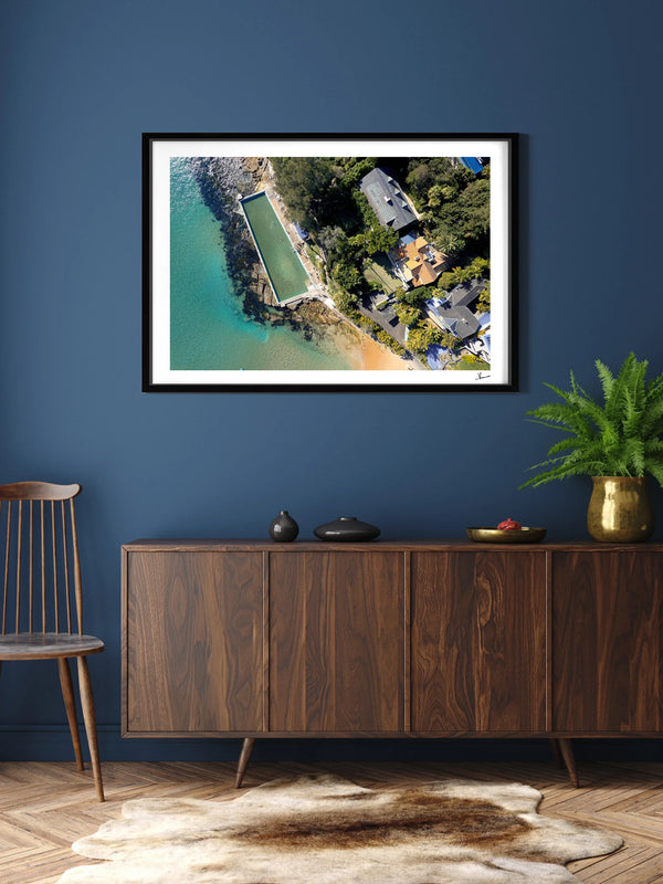 Palm Beach Rock Pool 01 - Wall Art Print