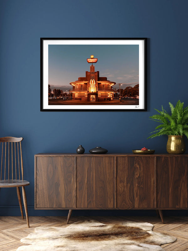 Art Deco Maccas 03 - Wall Art Print