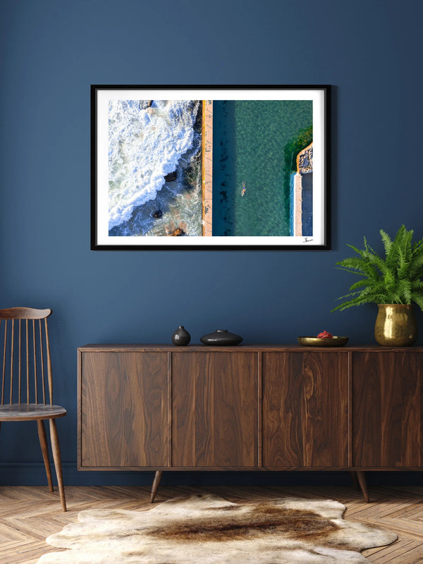 South Curl Curl Pool 03 - Wall Art Print