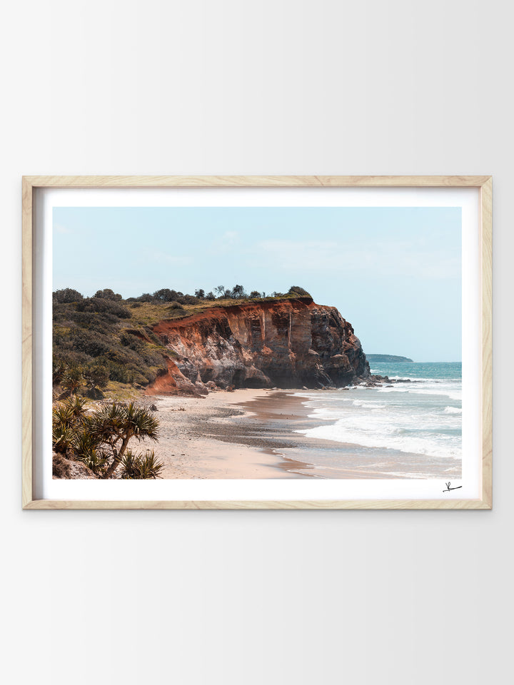 Red Cliff 02 - Wall Art Print