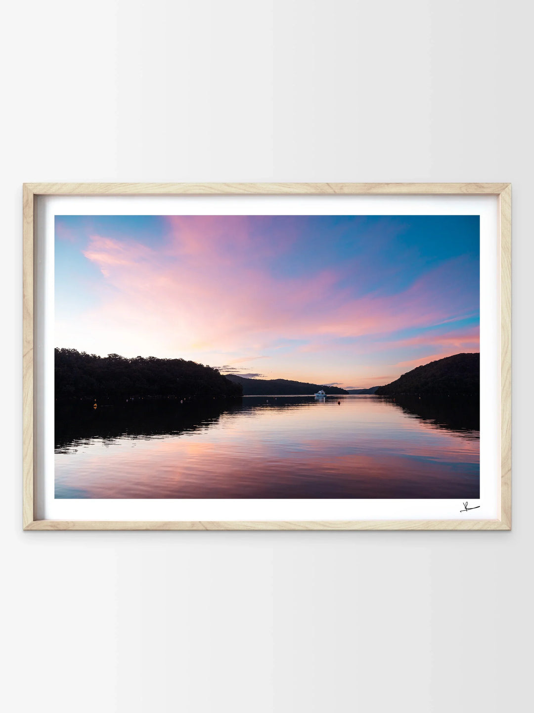 Twilight on the Hawkesbury 01 – Wall Art Print