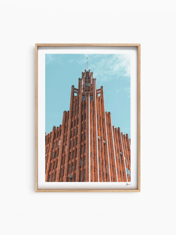 Manchester Unity Building Melbourne Wall Art Print