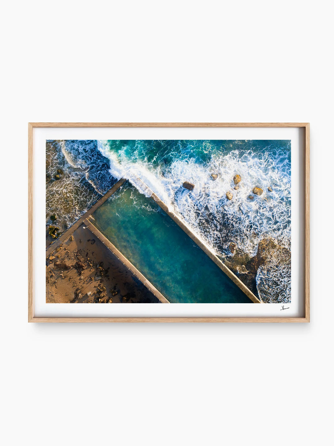Newport Rockpool 01 - Wall Art Print