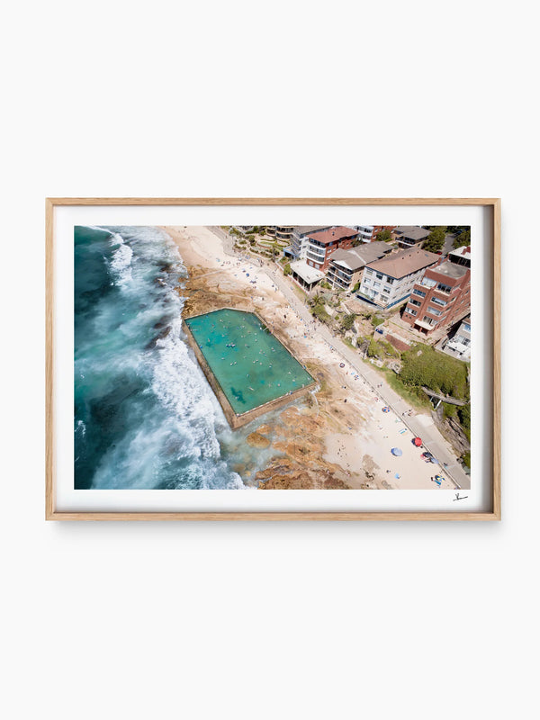 Cronulla pool 05 (southern bath) - Wall Art Print