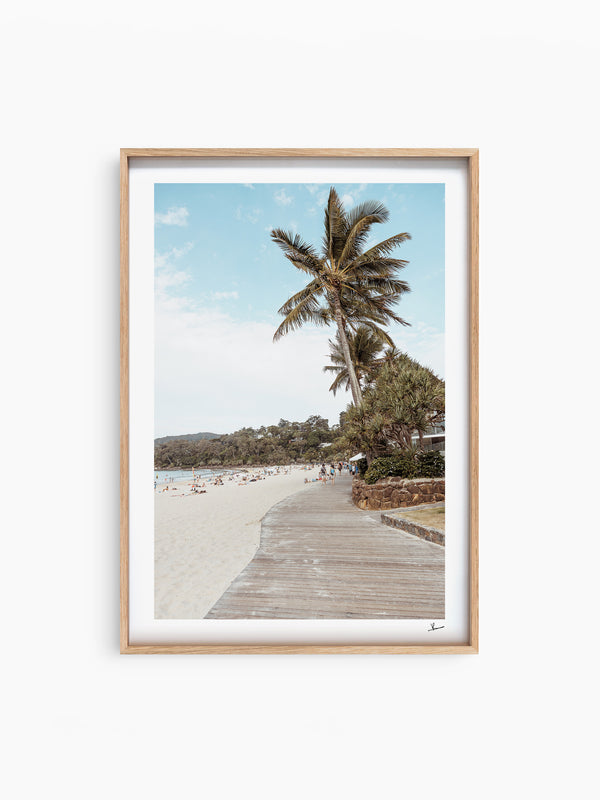 Noosa Main Beach 03 - Sunshine Coast Wall Art Print