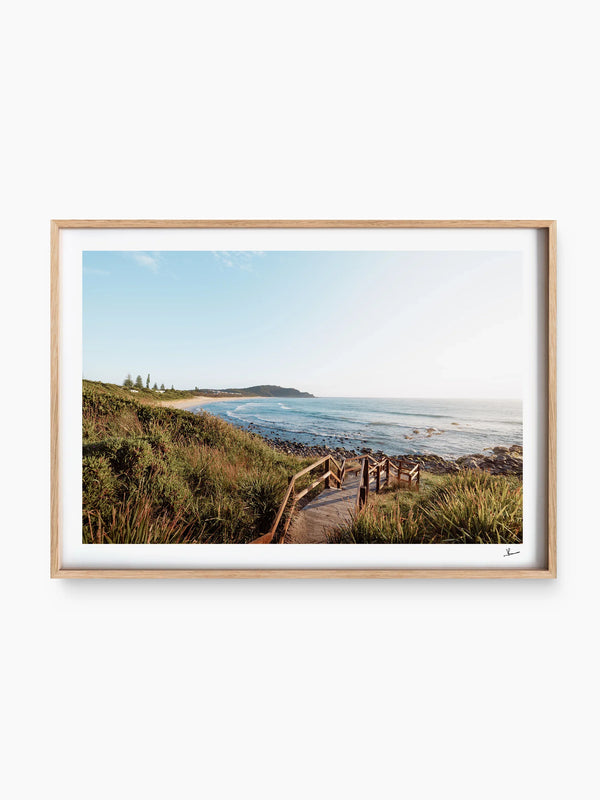 Boomerang Beach 01 - Wall Art Print