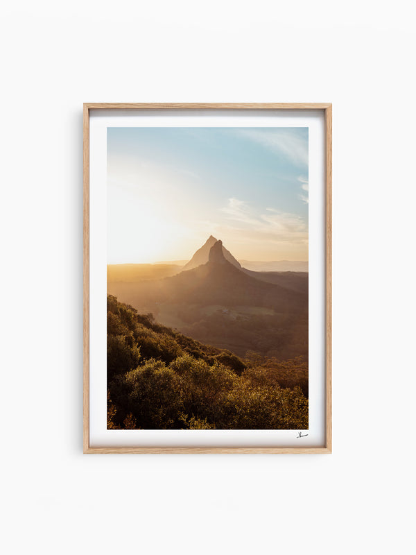 Glass House Mountains 03 - Wall Art Print