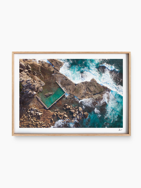 North Curl Curl Pool 01 - Wall Art Print