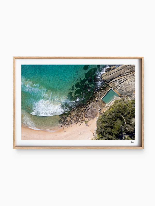 Whale Beach Rock Pool 01 - Wall Art Print