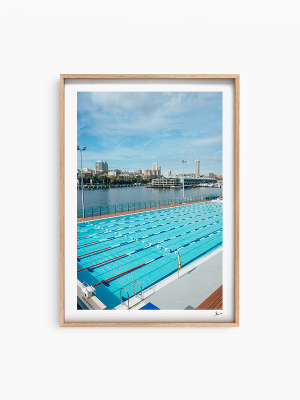 ABC pool 02 - Wall Art Print