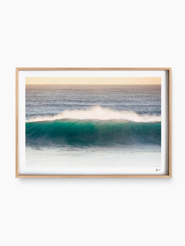 Morning Perfection – Ocean Wave Wall Art Print