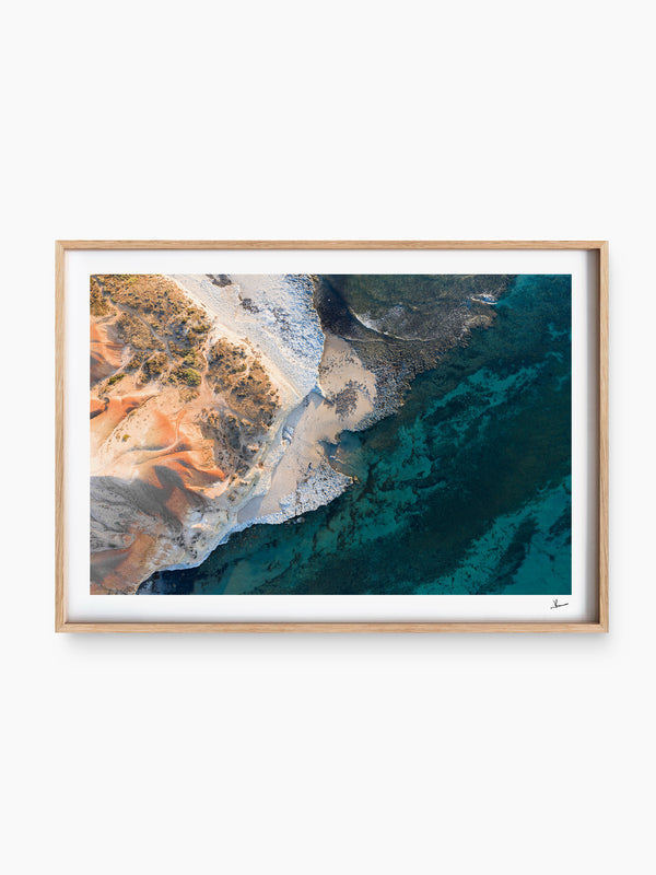 Ochre & Ocean – South Australia Wall Art Print