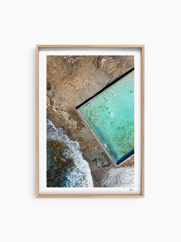 Cronulla - Shelly Beach Pool 02 - Wall Art Print