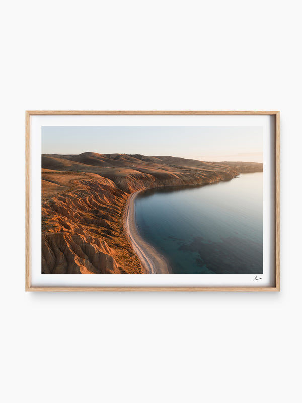 Sellick Beach 04 – Sunset – South Australia Wall Art Print