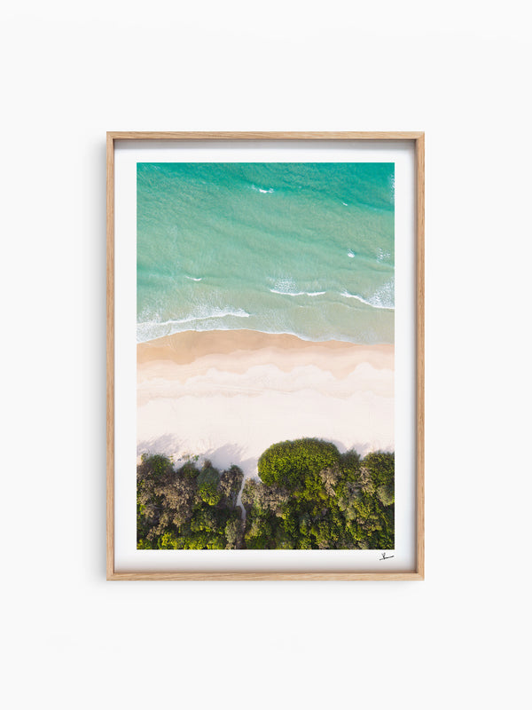 Noosa Main Beach 05 (North) - Sunshine Coast Wall Art Print