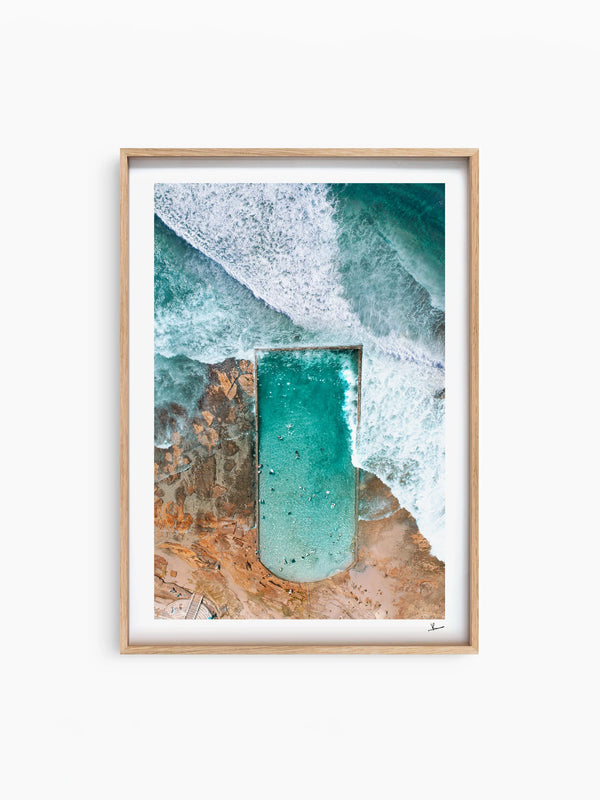 Cronulla pool 01 (northern bath) - Wall Art Print