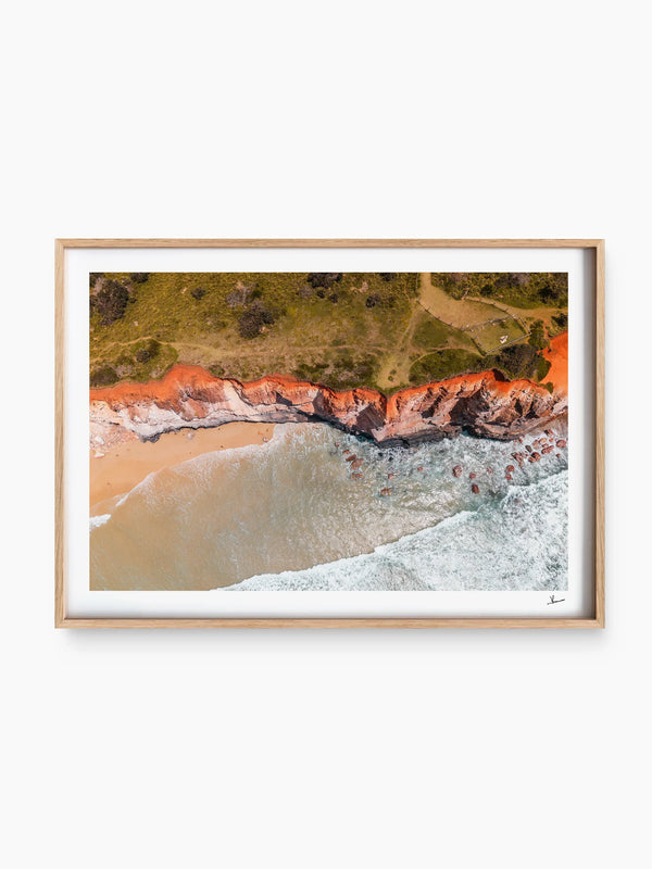 Red Cliff 03 - Wall Art Print