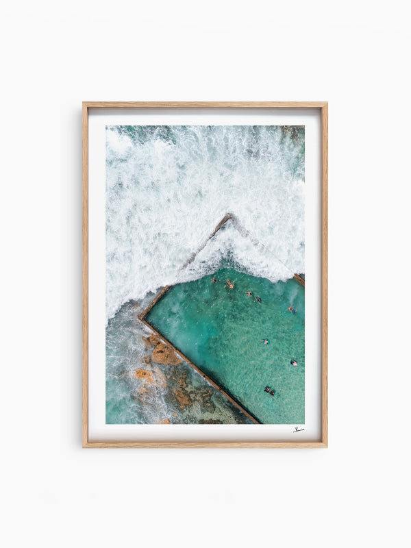 Cronulla pool 02 (northern bath) - Wall Art Print